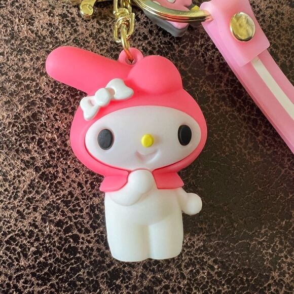 My Melody Charms Keychain/Bag Clip - Picture 5 of 5